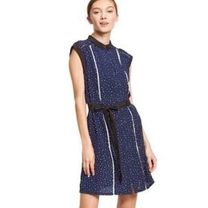 Jason Wu for Target polkadot chiffon dress in navy. Size M.
